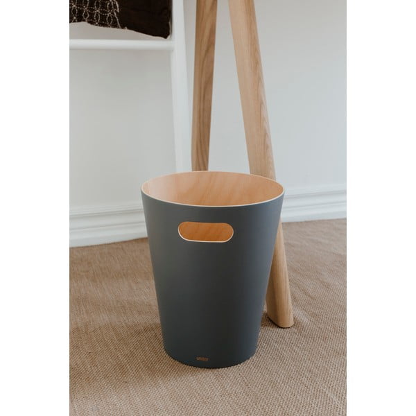 Cestino per la spazzatura verde 7,5 l Woodrow – Umbra-image-3