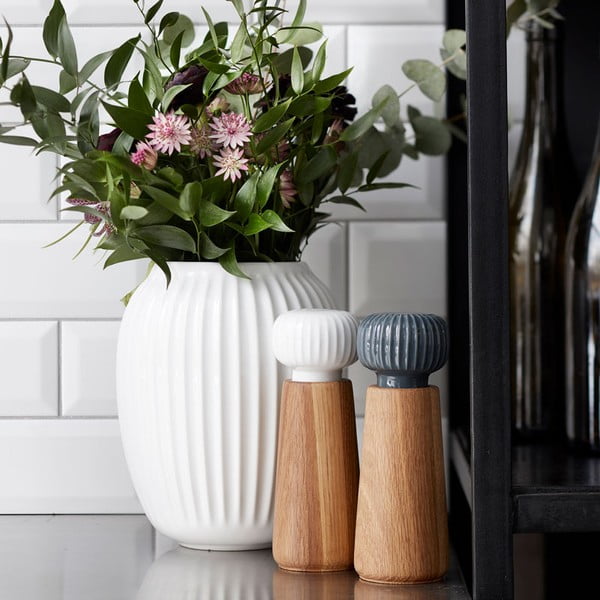 Vaso in ceramica bianca Hammershøi - Kähler Design-image-2