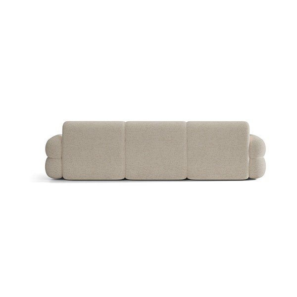 Divano color crema con rivestimento in ciniglia 305 cm Neo – Micadoni -image-4
