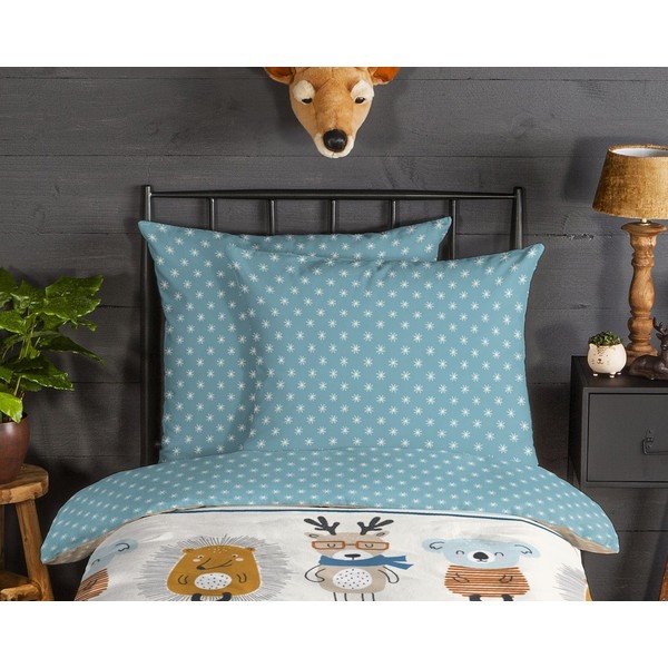 Biancheria da letto per bambini in flanella per letto singolo 140x200 cm - Good Morning-image-2