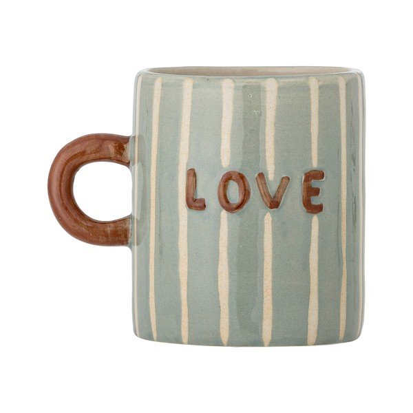 Tazza azzurra in ceramica 325 ml Cherish – Bloomingville-image-4