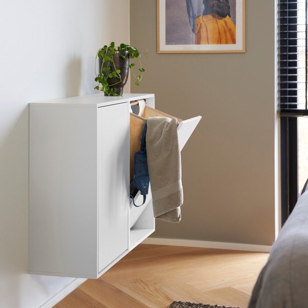 Cesta per il bucato da parete bianca Laundry Box – ReCollector-image-3