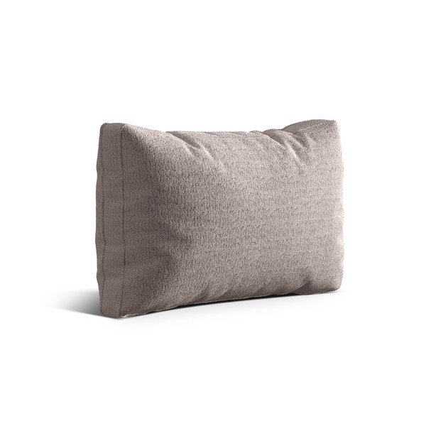 Cuscino per divano greige con rivestimento in bouclé Kemi – Cosmopolitan Design-image-1