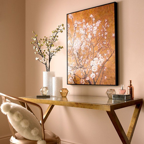 Quadro dipinto a mano Blossom, 70 x 90 cm Oriental Blossom - Graham & Brown-image-1