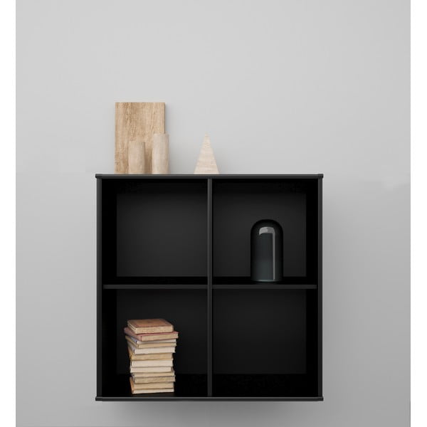 Sistema di scaffalatura modulare nero 68,5x69 cm Mistral Kubus - Hammel Furniture-image-1