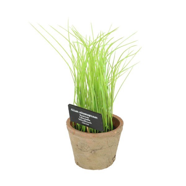 Pianta artificiale (altezza 27 cm) Chives - Esschert Design-image-1