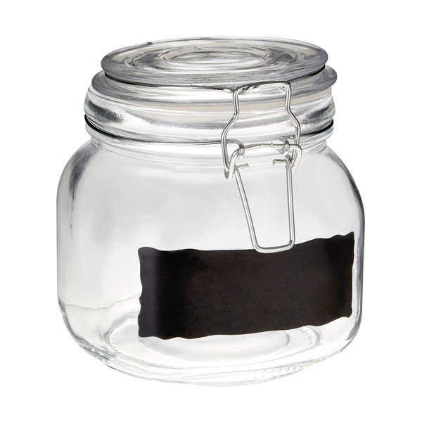 Barattolo di vetro con etichetta in gesso , 900 ml - Premier Housewares-image-1