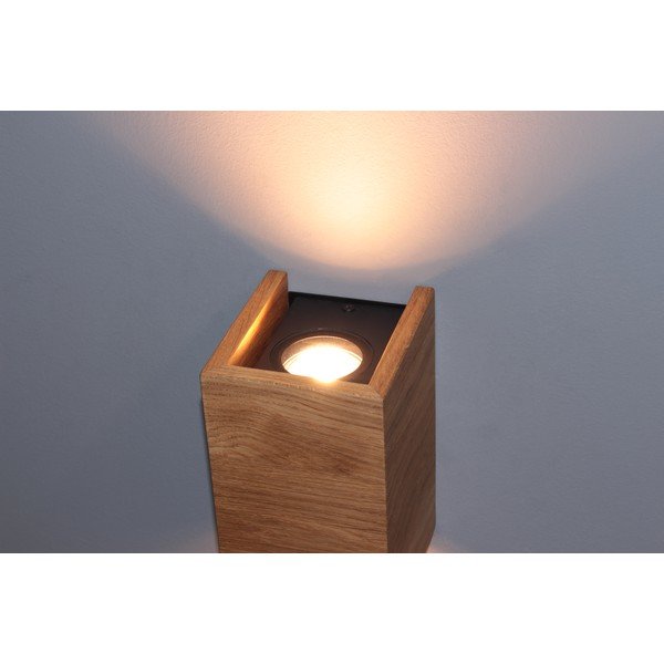 Lampada da parete in colore naturale Shine-wood - Fischer & Honsel-image-1