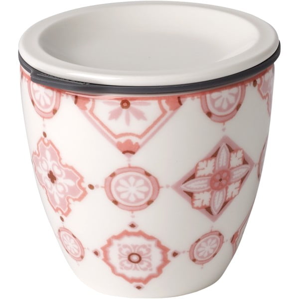 Vaso per alimenti in porcellana rossa e bianca Villeroy & Boch , ø 7,3 cm Like To Go - like | Villeroy & Boch