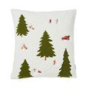 Cuscino decorativo con motivo natalizio in bouclé 45x45 cm Christmas Tree - Catherine Lansfield