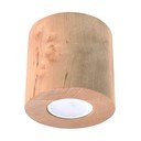 Plafoniera in legno Roda - Sollux