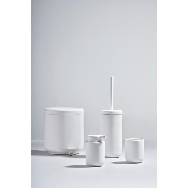 Tazza in gres bianco per spazzolini da denti Ume - Zone-image-1