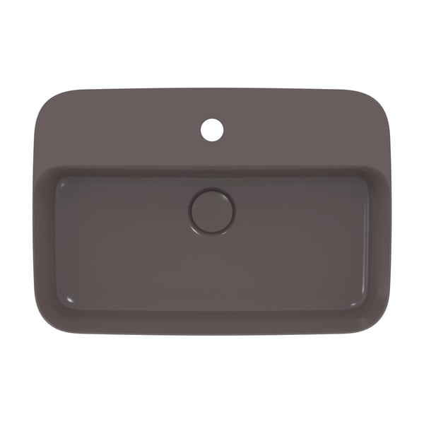 Lavabo in ceramica grigia 55x38 cm Ipalyss - Ideal Standard-image-2