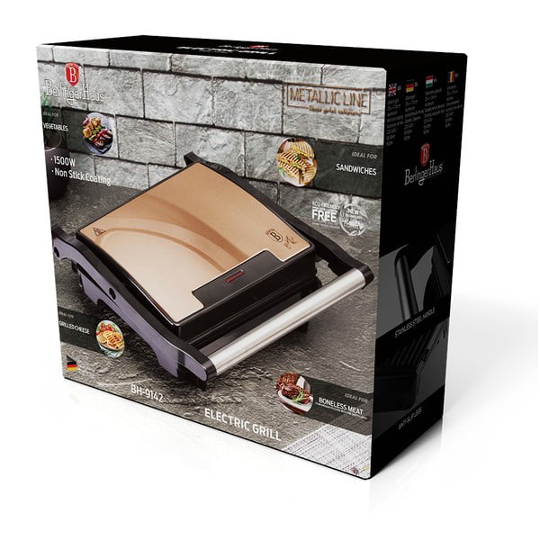 Contatto grill Rosegold Metallic Line - BerlingerHaus-image-3