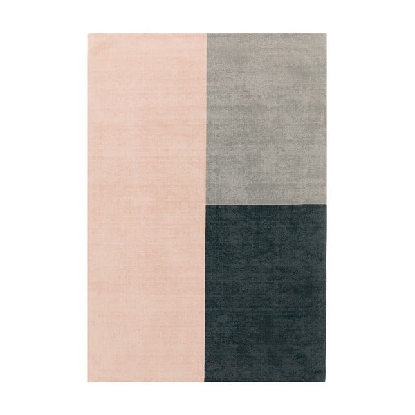 Tappeto rosa e grigio , 200 x 300 cm Blox - Asiatic Carpets