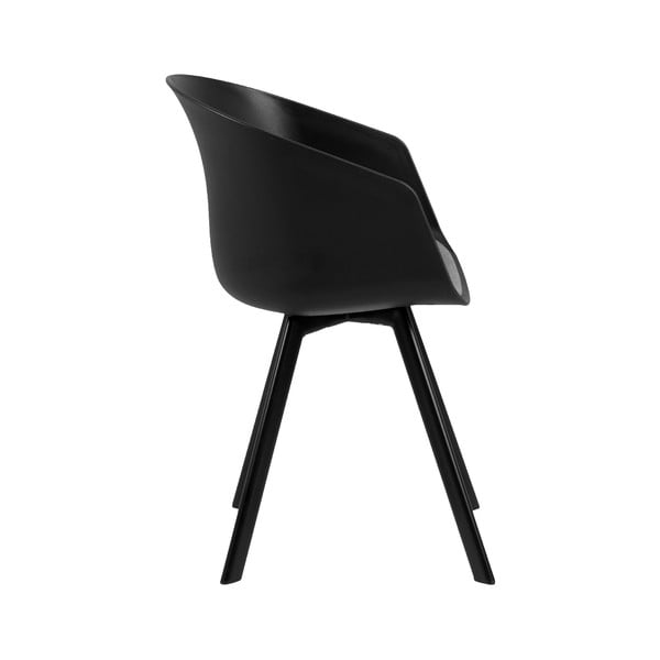 Sedia da pranzo nera e grigia Moon - Interstil-image-2