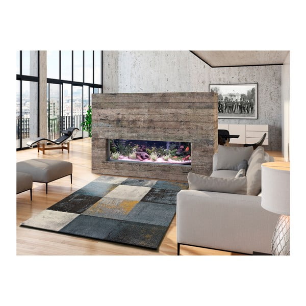 Tappeto grigio scuro , 160 x 230 cm Adra Azulo - Universal-image-1