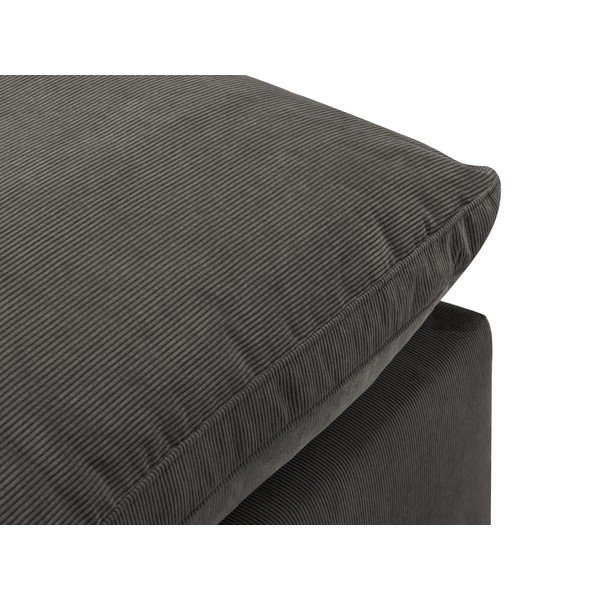 Parte centrale marrone scuro del divano modulare in velluto a coste Galaxy - Windsor & Co Sofas-image-4