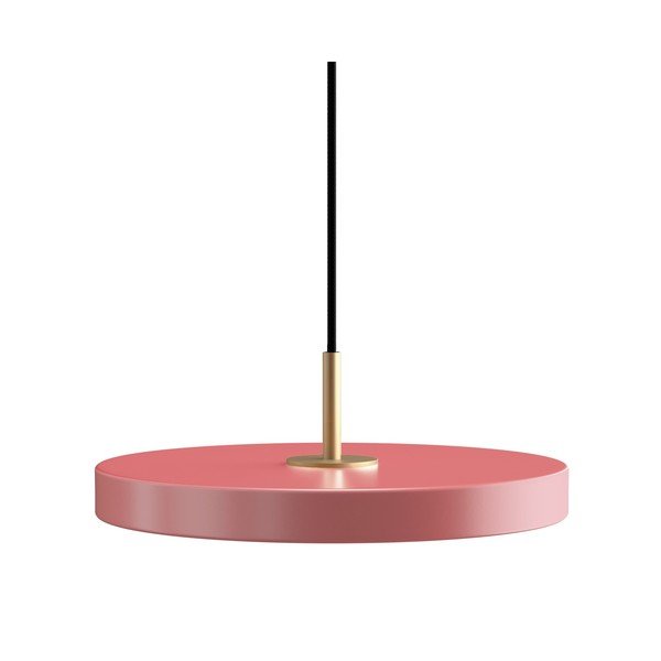 Lampadario LED rosa in metallo con paralume in metallo con intensità regolabile ø 31 cm Asteria Plus – UMAGE
