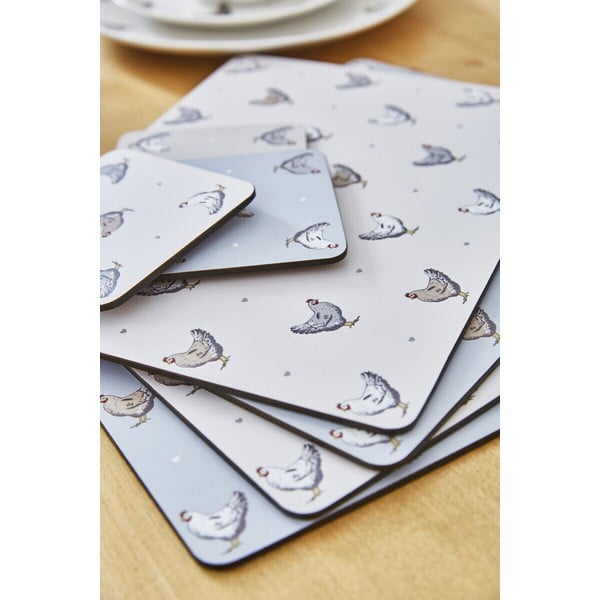 Tovagliette in sughero 4 pezzi 29x21 cm Farmers Kitchen - Cooksmart ®-image-1