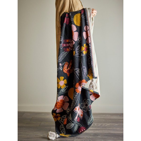 Coperta 130x160 cm Vivielle – Bloomingville-image-3