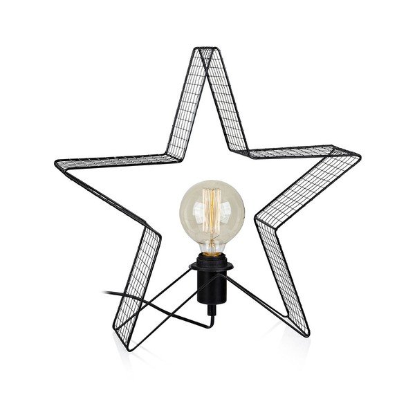 Svítící LED dekorace Markslöjd Holber Star Black