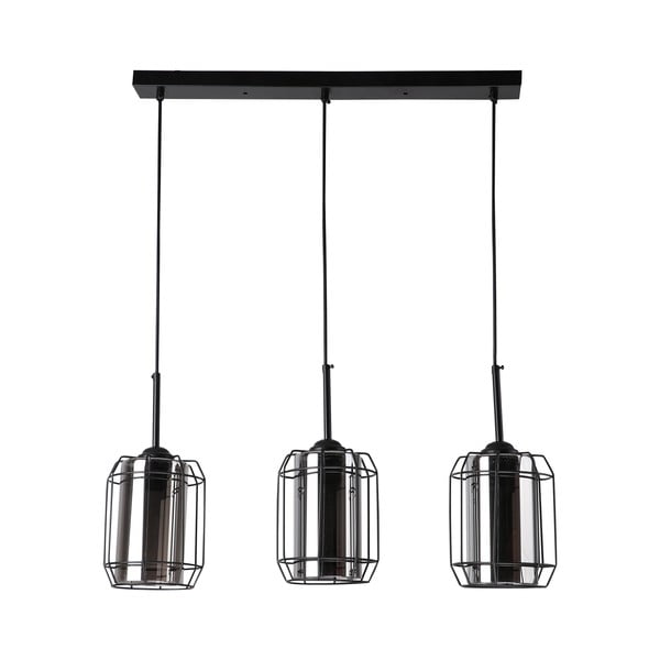 Lampada a sospensione nera 15x67 cm Jonera - Candellux Lighting