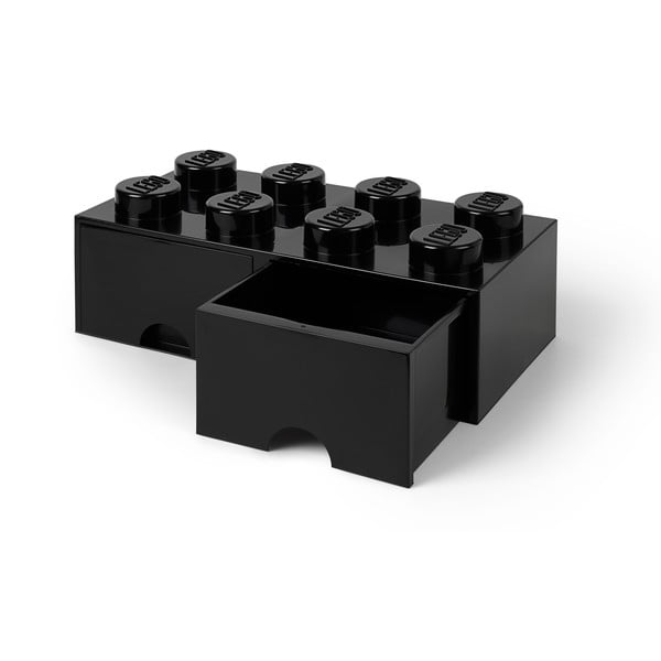 Contenitore nero con due cassetti - LEGO®-image-4