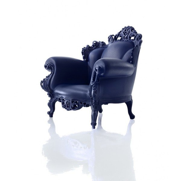 Poltrona blu Proust Spun - Magis