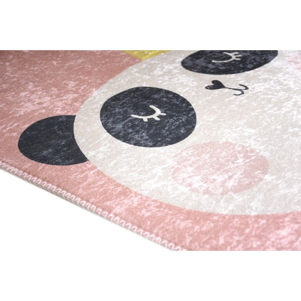 Tappeto per bambini rosa chiaro lavabile 120x180 cm Royalty Mascot – Vitaus-image-2