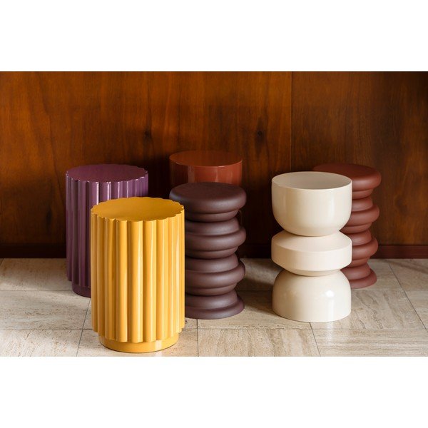 Tavolino rotondo ø 29 cm Apollo – Dutchbone-image-2