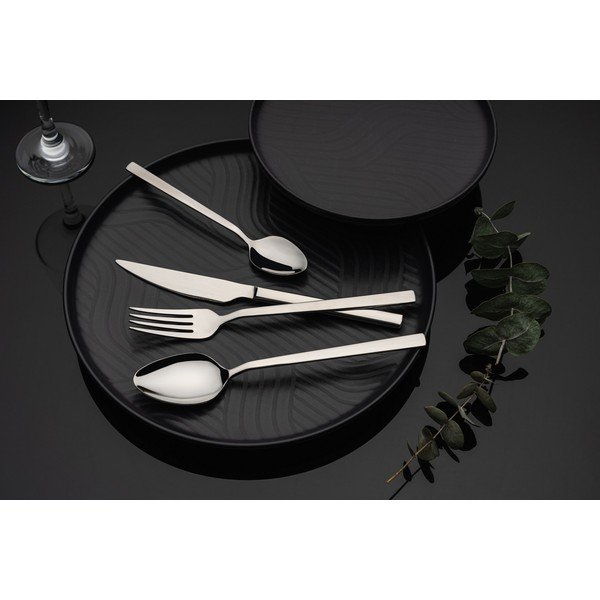 Posate argentate in acciaio inox 16 pz – Hermia-image-1