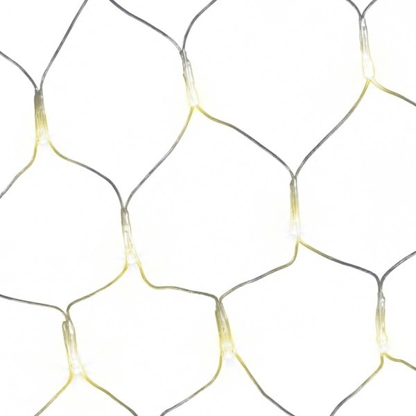 Catena luminosa LED trasparente Web, 200 luci, lunghezza 2 m - DecoKing-image-2