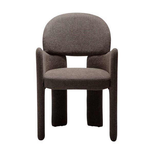 Sedia da pranzo marrone con braccioli Aole – DAN-FORM Denmark-image-1