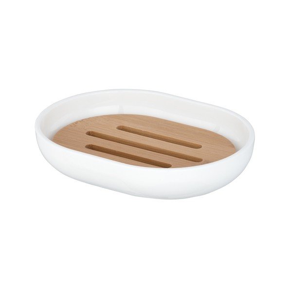 Portasapone bianco Posa - Wenko-image-1