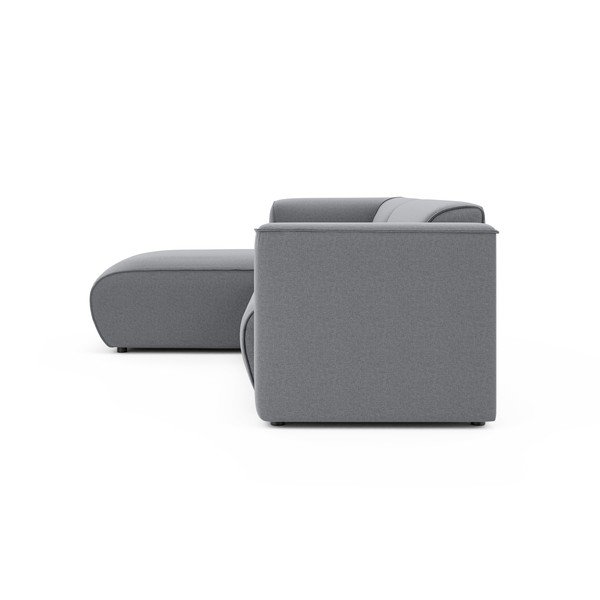 Divano angolare grigio chiaro (con penisola a sinistra/con chaise lounge) Merid  – Ropez-image-3