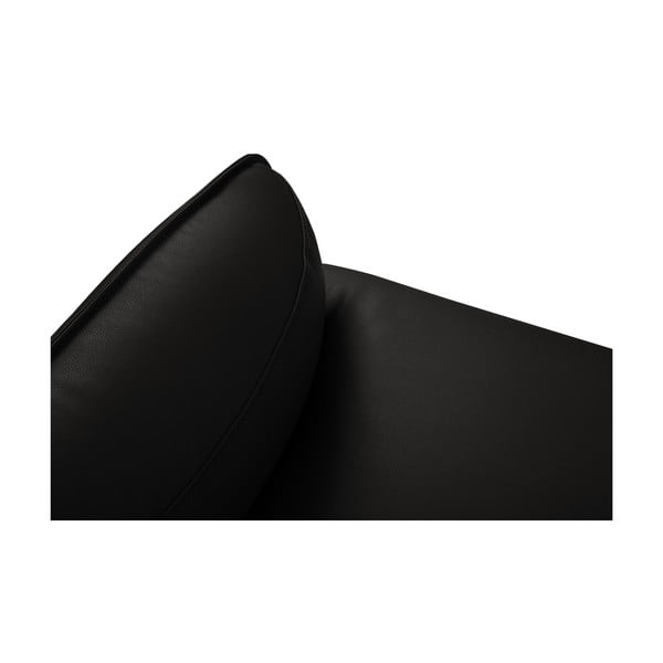 Divano in pelle nera , 235 x 90 cm Neso - Windsor & Co Sofas-image-4