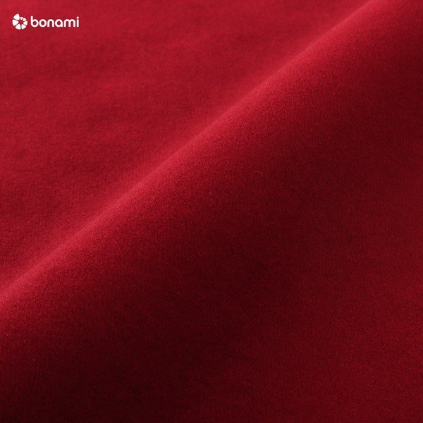 Pouf in velluto rosso borgogna Bean - EMKO-image-3