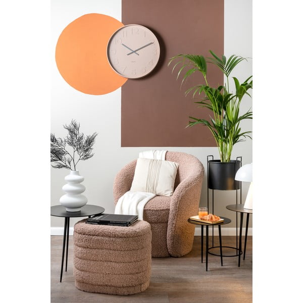 Vaso in ceramica bianca Karlsson Circles, altezza 28,5 cm - PT LIVING-image-1