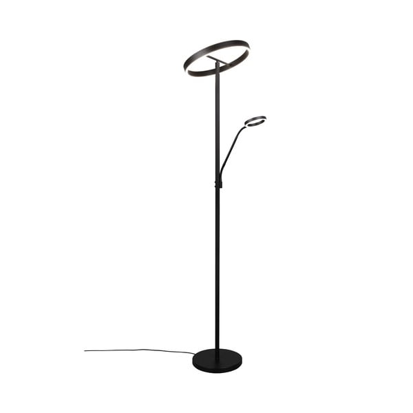 Lampada da terra a LED nera (altezza 180 cm) Willis - Trio