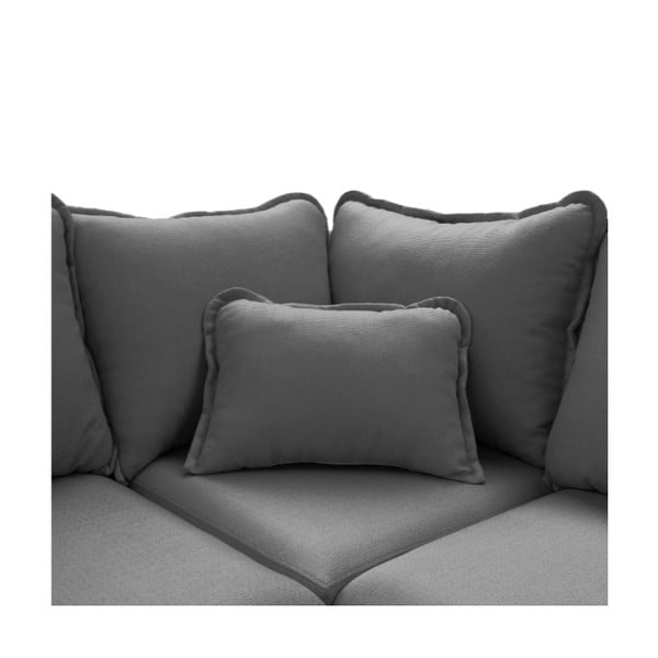 Divano angolare grigio (angolo destro) Beata - Ropez-image-1