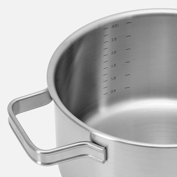 Pentola in acciaio inox con coperchio incluso 3 l Lucca 4.0 – FABINI-image-3