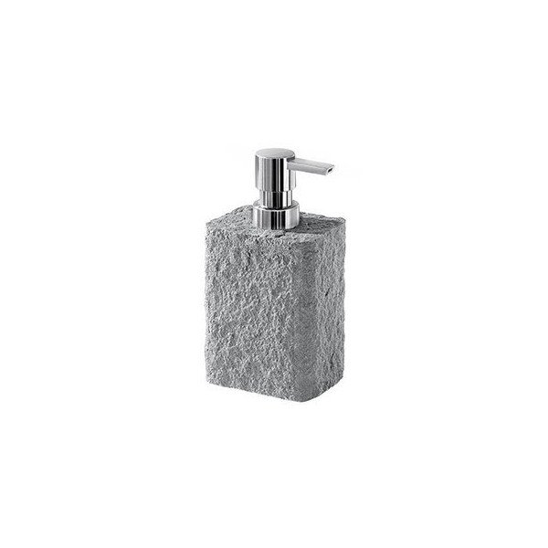 Distributore di sapone grigio, 350 ml Aries - Sapho