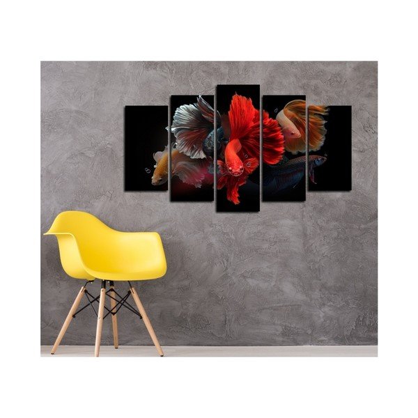 Pittura in più parti Garruto, 102 x 60 cm - 3D Art-image-1