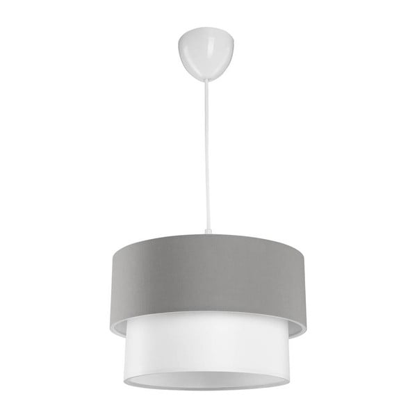 Lampada da soffitto bianco-grigio 60x18,5 cm - Squid Lighting-image-2
