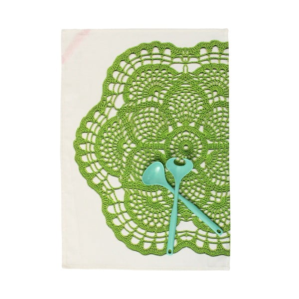 Sada dvou bavlněných utěrek Happy Friday Doily, 70 x 50 cm-image-4