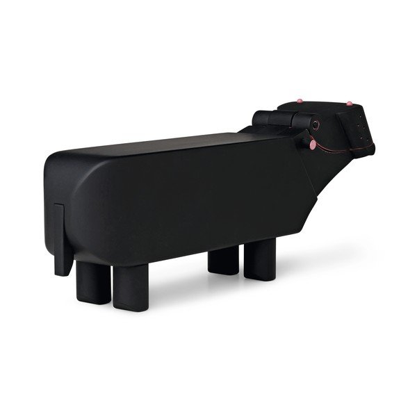 Statuetta in legno di faggio massiccio Hippo - Kay Bojesen Denmark-image-2