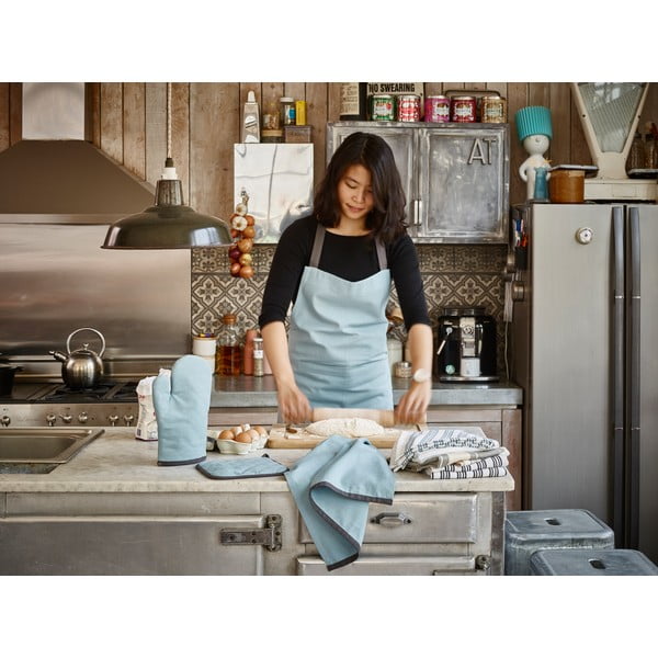 Guanto da cucina in cotone rosa Fuji - Tiseco Home Studio-image-1