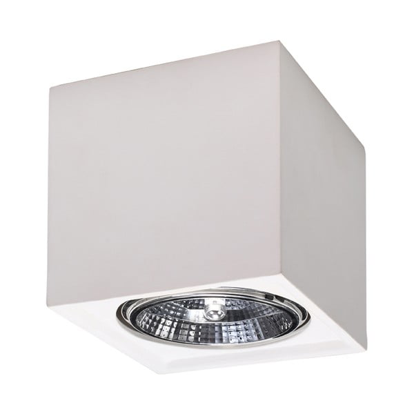 Lampada da soffitto bianca 14x14 cm Duozone - Nice Lamps