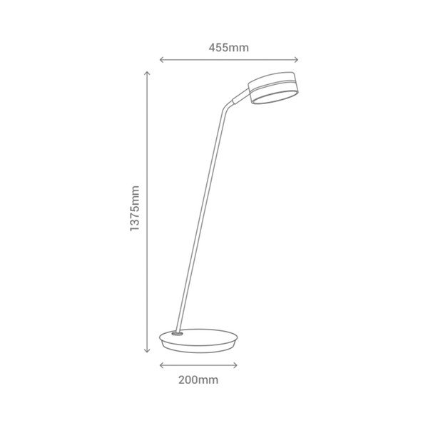 Lampada da terra Disco - SULION-image-2